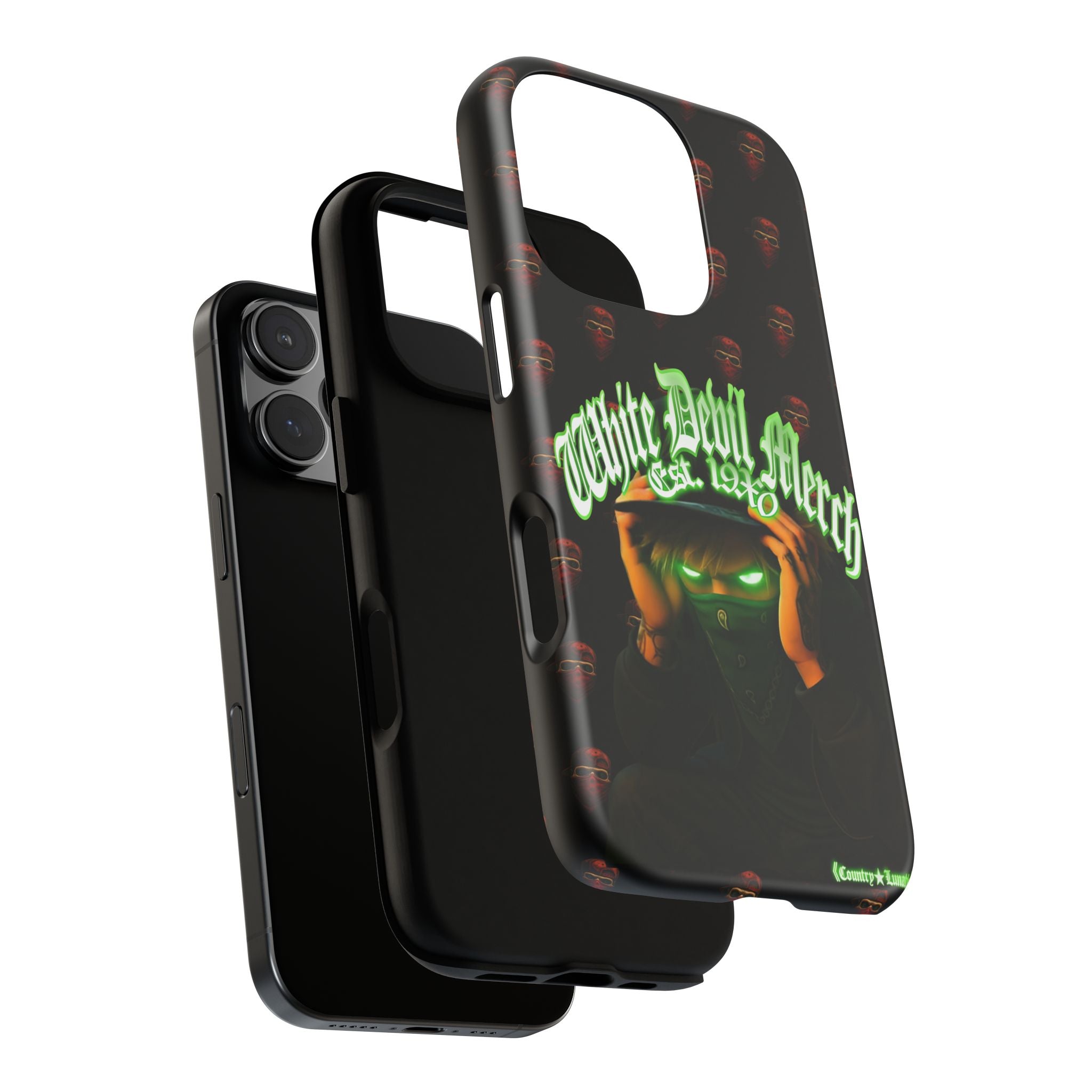 Phone Cases - White Devil Merch Collection for iPhones and Google Phones