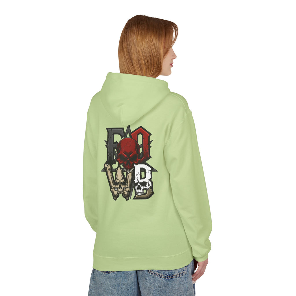 F.O.W.B. Back Art Hoodie — Graphic Midweight Fleece Sweatshirt