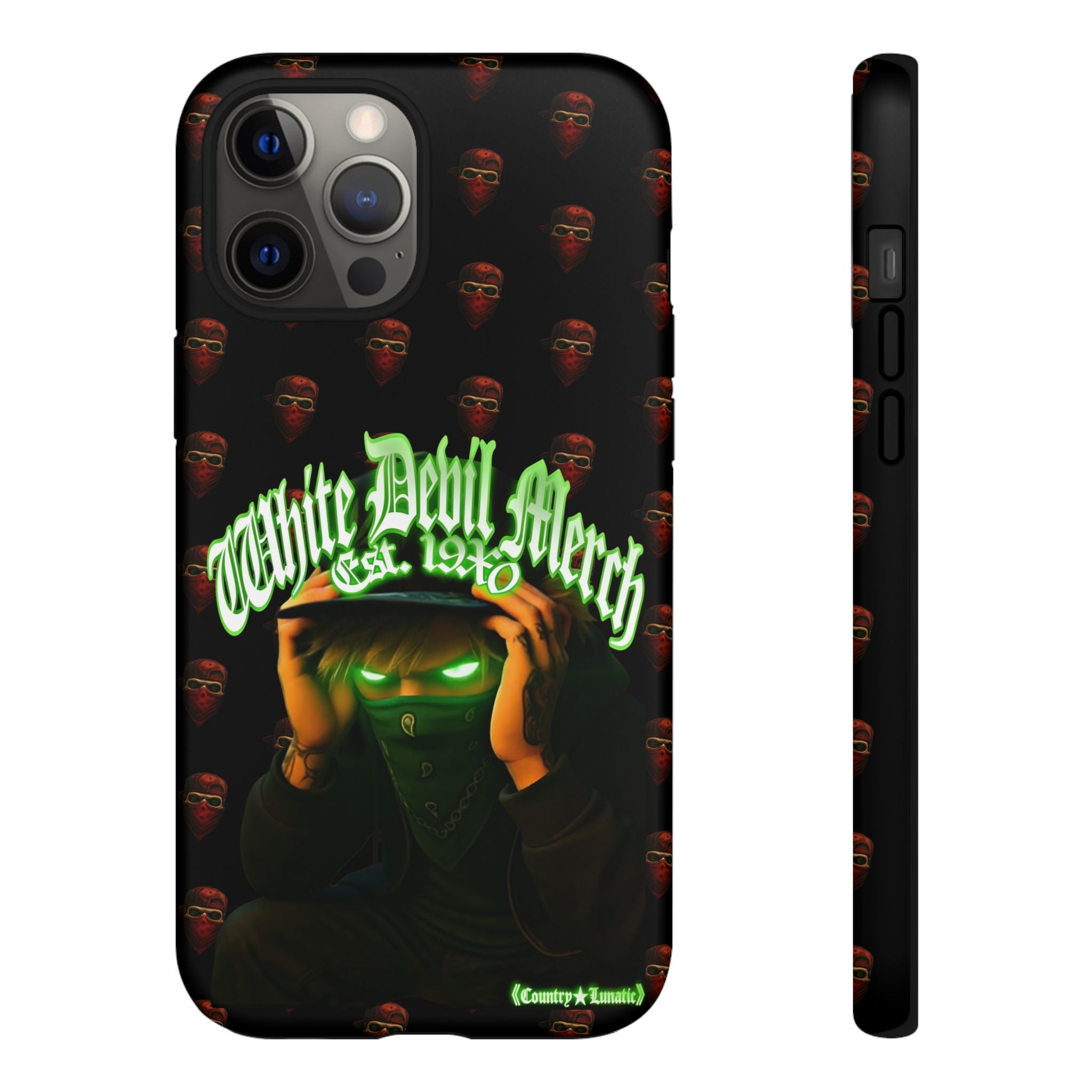 Copy of Copy of Phone Cases - White Devil Merch Collection for iPhones and Google Phones