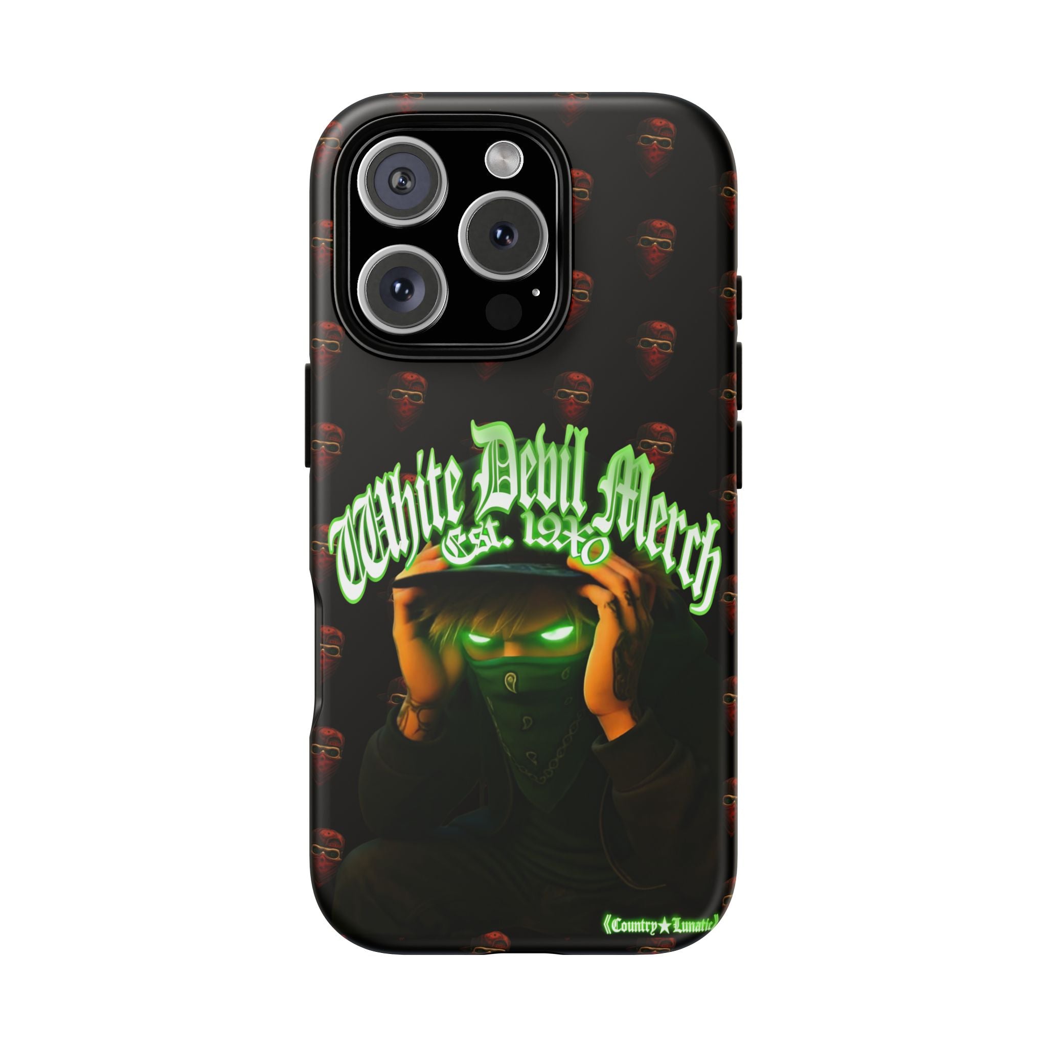Copy of Copy of Phone Cases - White Devil Merch Collection for iPhones and Google Phones