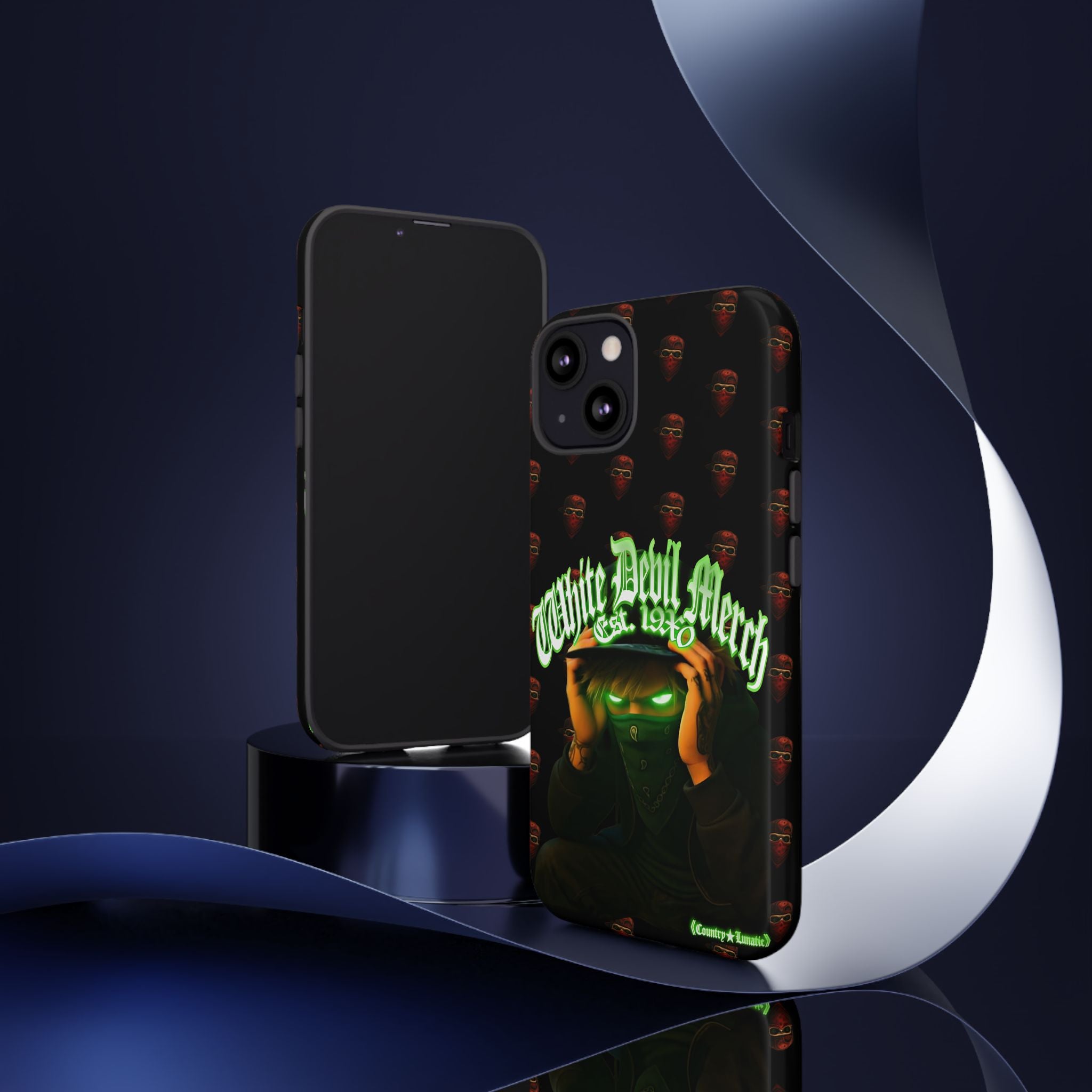 Copy of Copy of Phone Cases - White Devil Merch Collection for iPhones and Google Phones