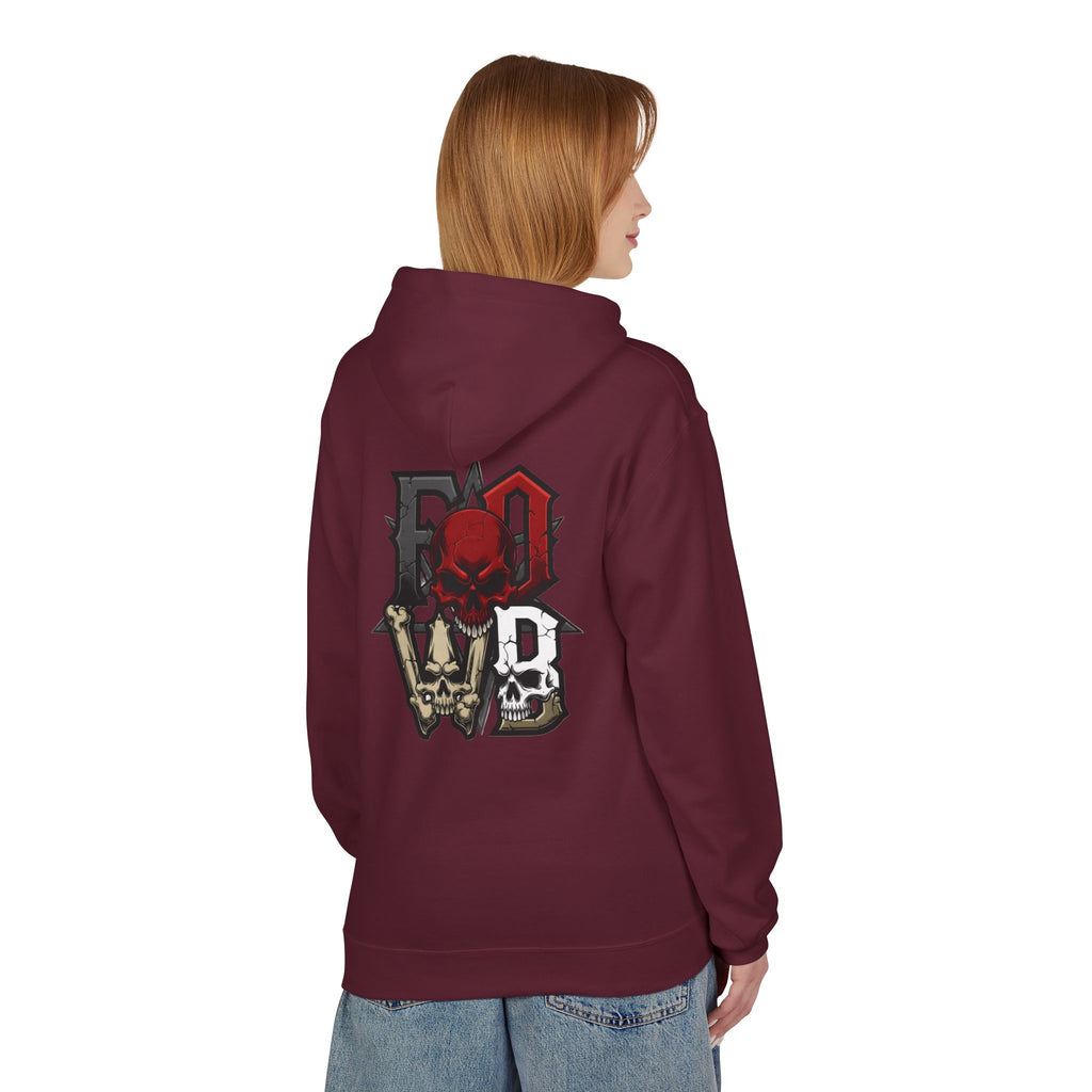F.O.W.B. Back Art Hoodie — Graphic Midweight Fleece Sweatshirt