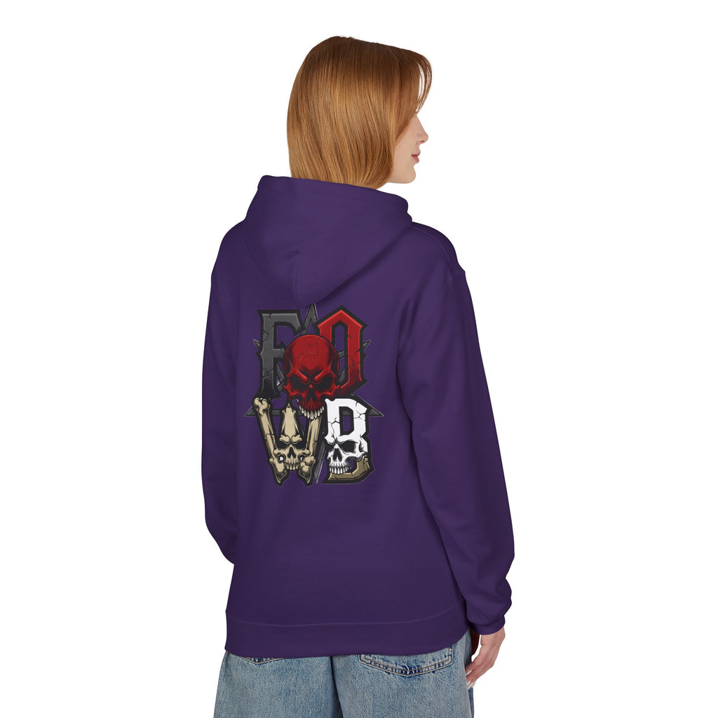 F.O.W.B. Back Art Hoodie — Graphic Midweight Fleece Sweatshirt