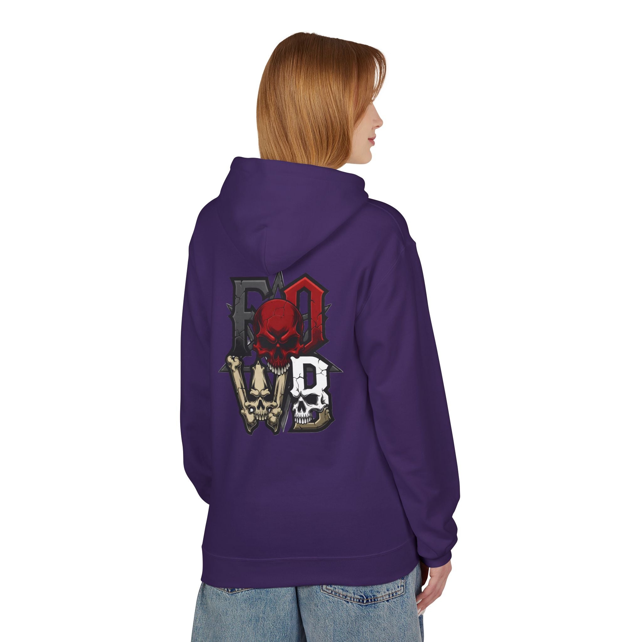 F.O.W.B. Back Art Hoodie — Graphic Midweight Fleece Sweatshirt