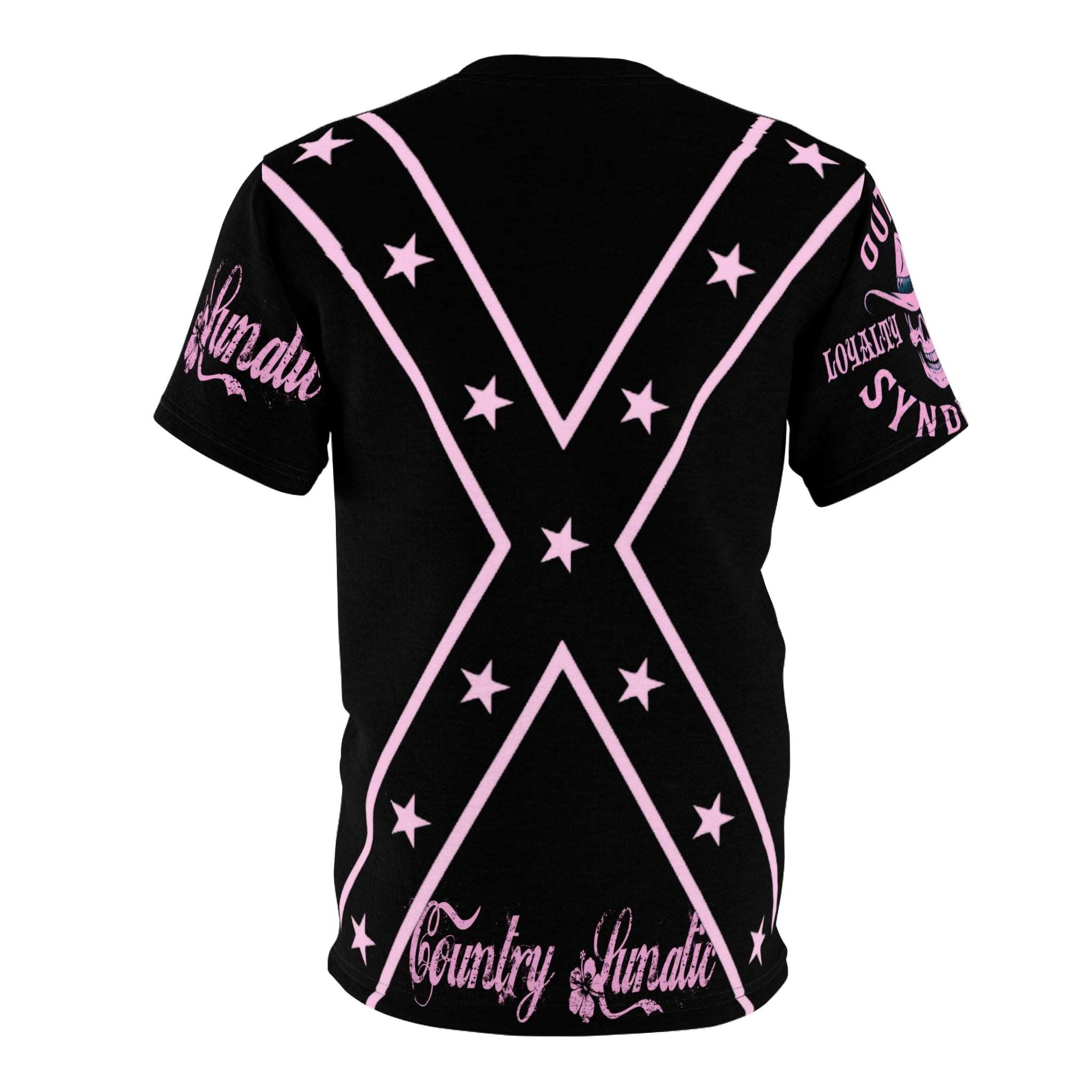 Country Lunatic Tee - Pink Logo Shirt for Pretty Girls