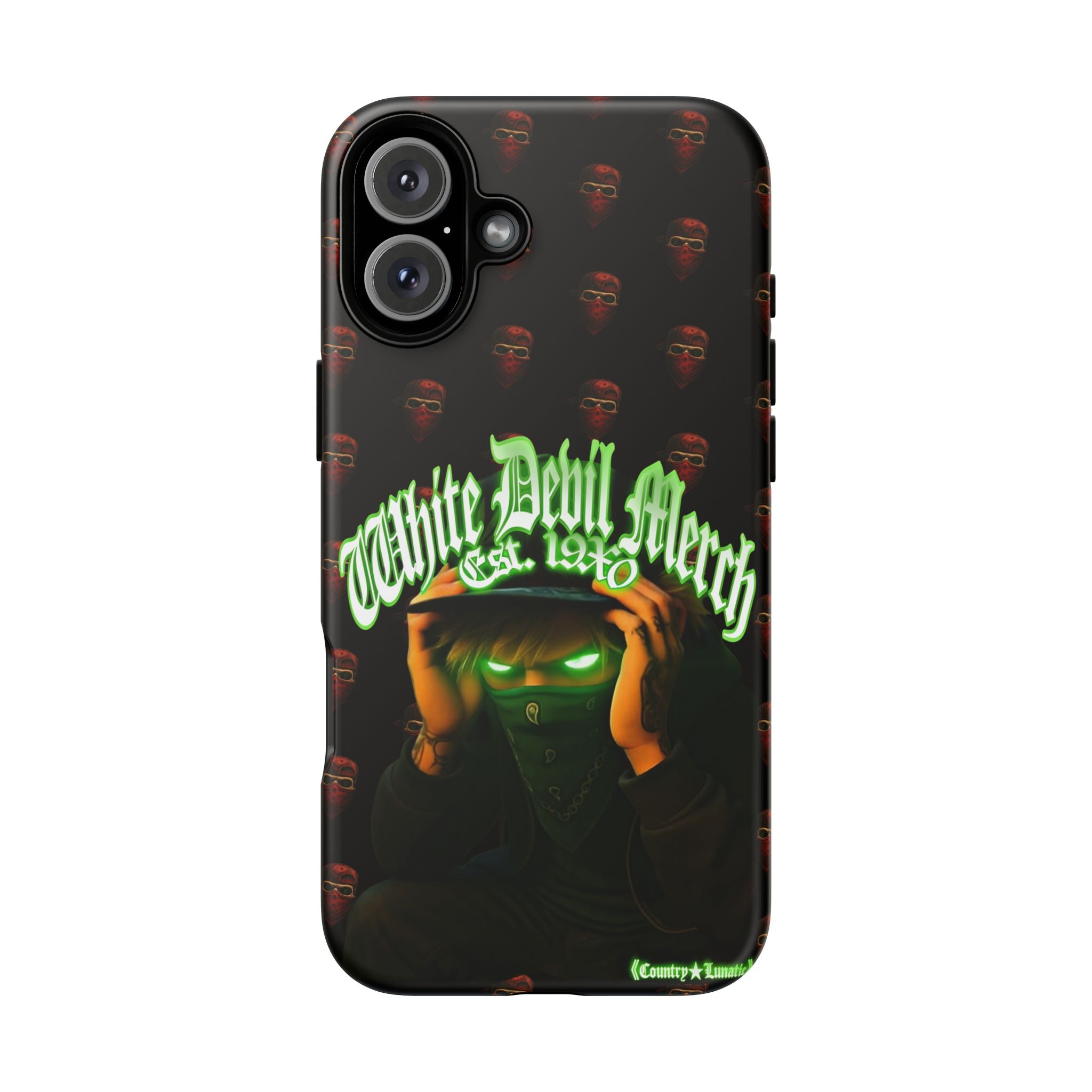 Copy of Copy of Phone Cases - White Devil Merch Collection for iPhones and Google Phones