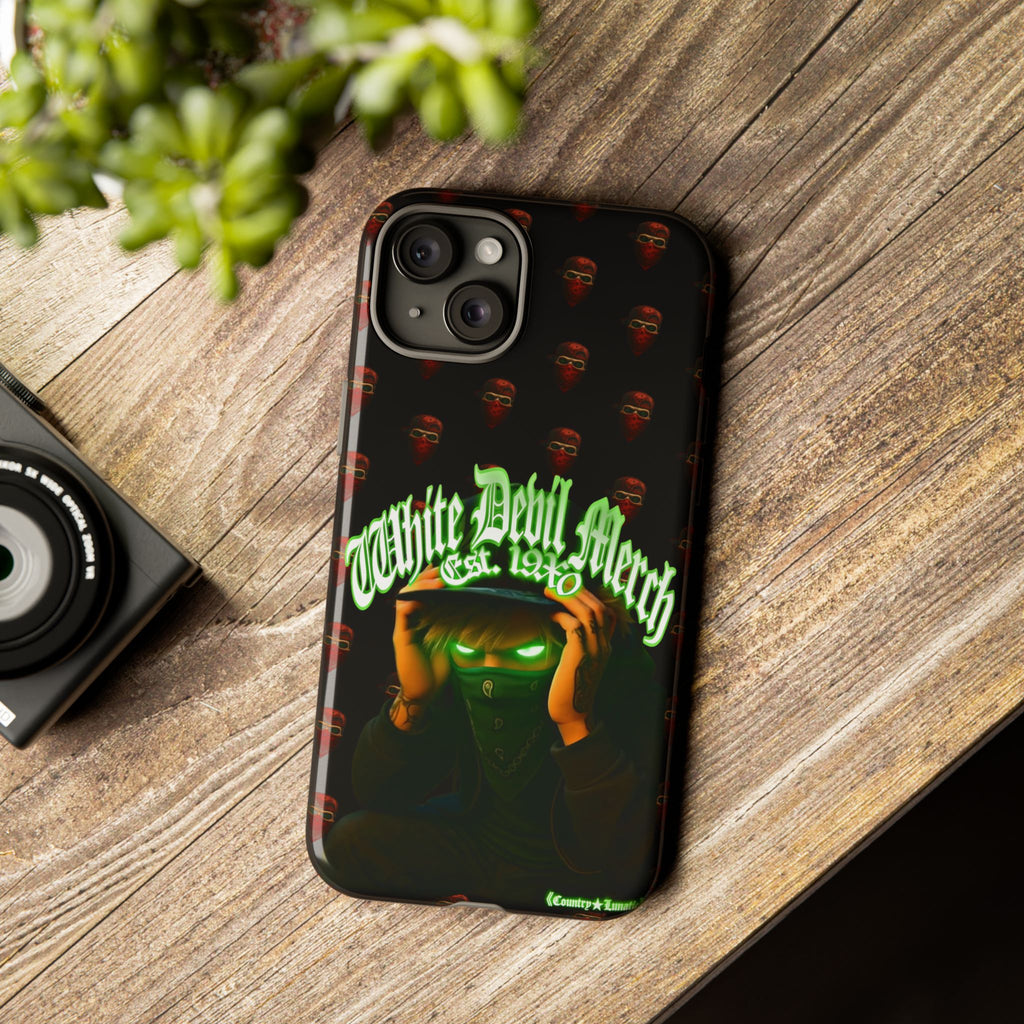 Phone Cases - White Devil Merch Collection for iPhones and Google Phones