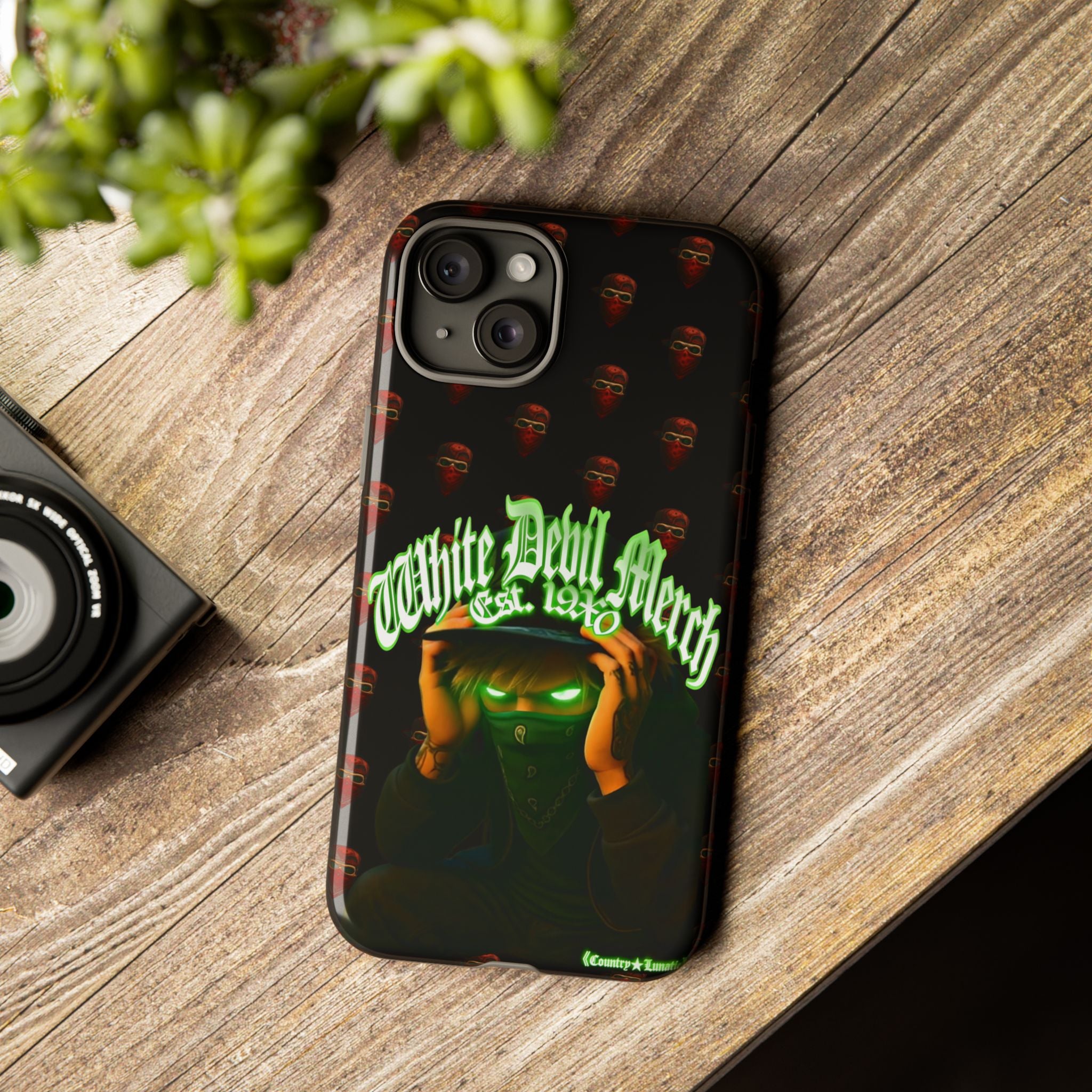 Phone Cases - White Devil Merch Collection for iPhones and Google Phones