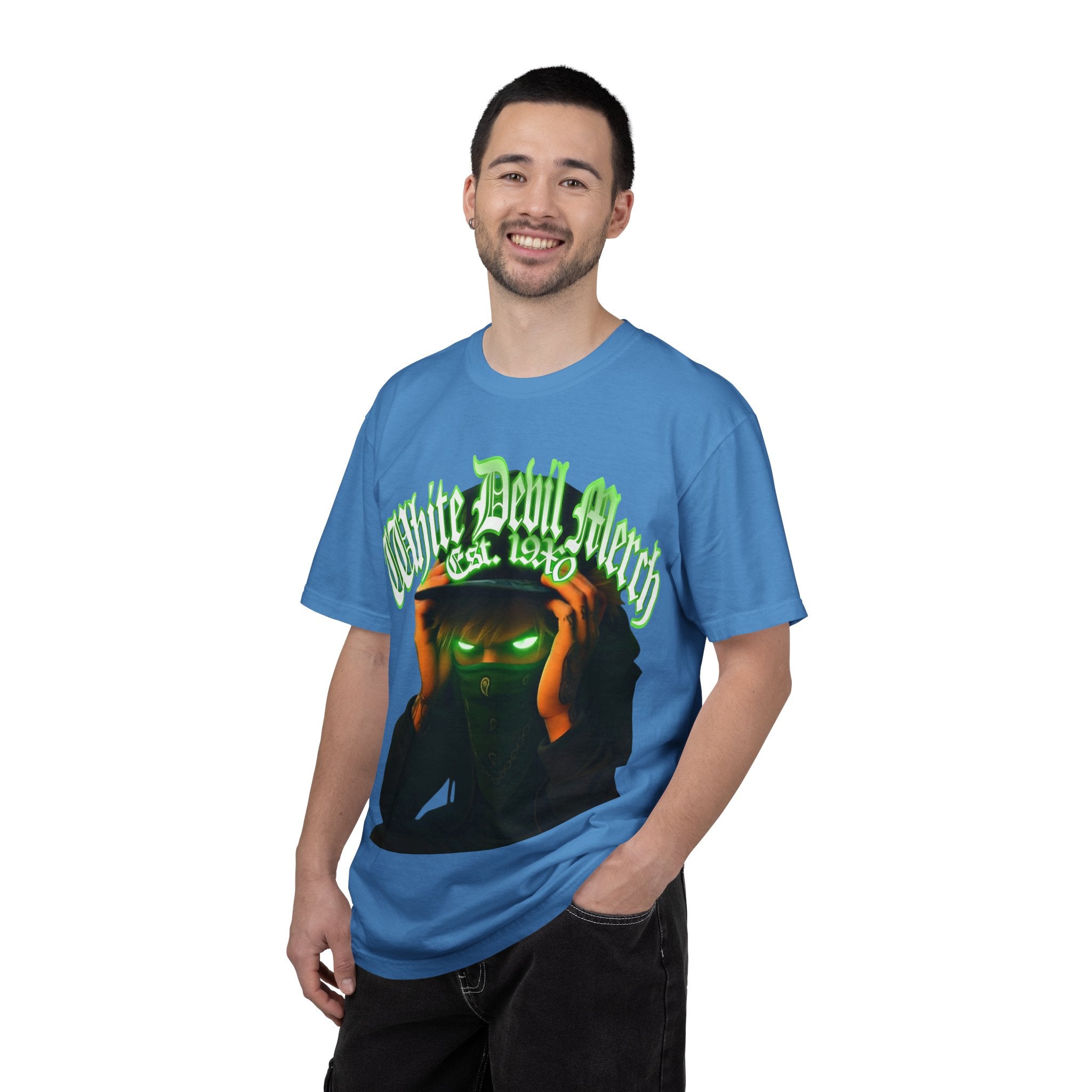 T-Shirt Lunatic Nation Logo Country Lunatic Unisex Garment-Dyed Tee