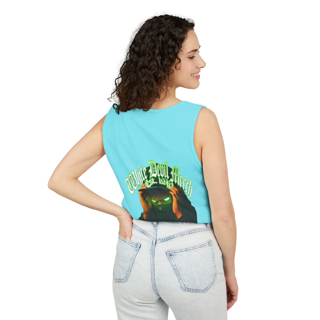 Tank Top White Gorilla Wife Beater Tank Unisex Garment-Dyed Collection