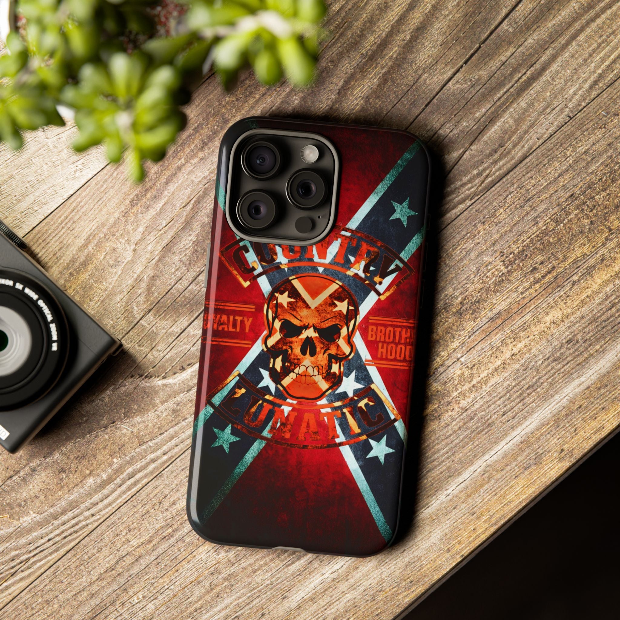 Phone Case - The Rebel Country Lunatic Tough Case