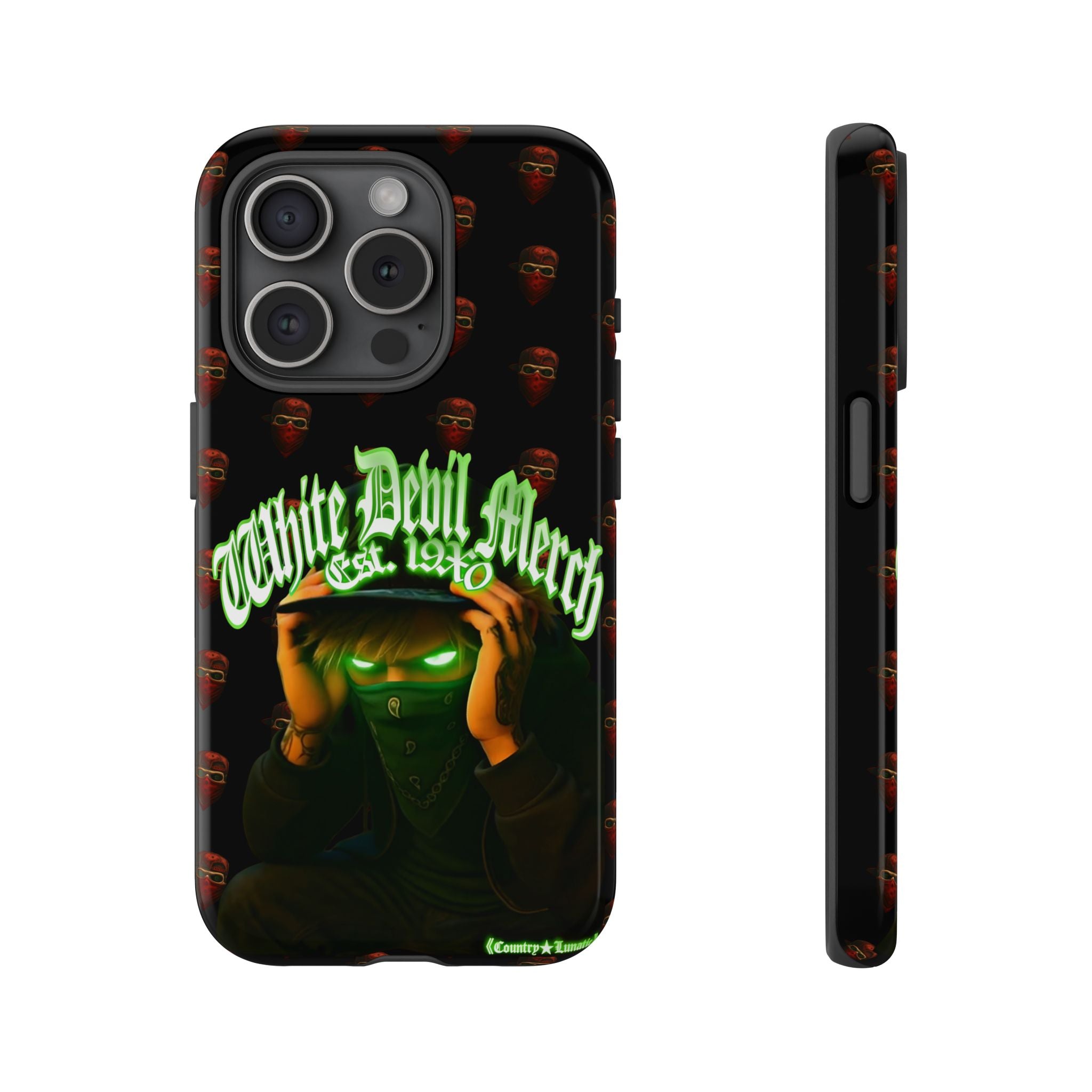Copy of Copy of Phone Cases - White Devil Merch Collection for iPhones and Google Phones
