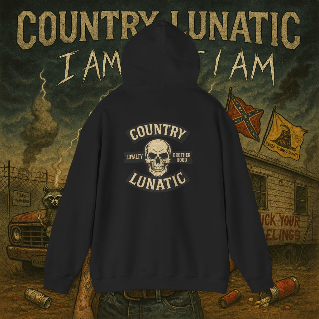Lunatic Hooded Sweatshirt - Ride Hard, Die Loud
