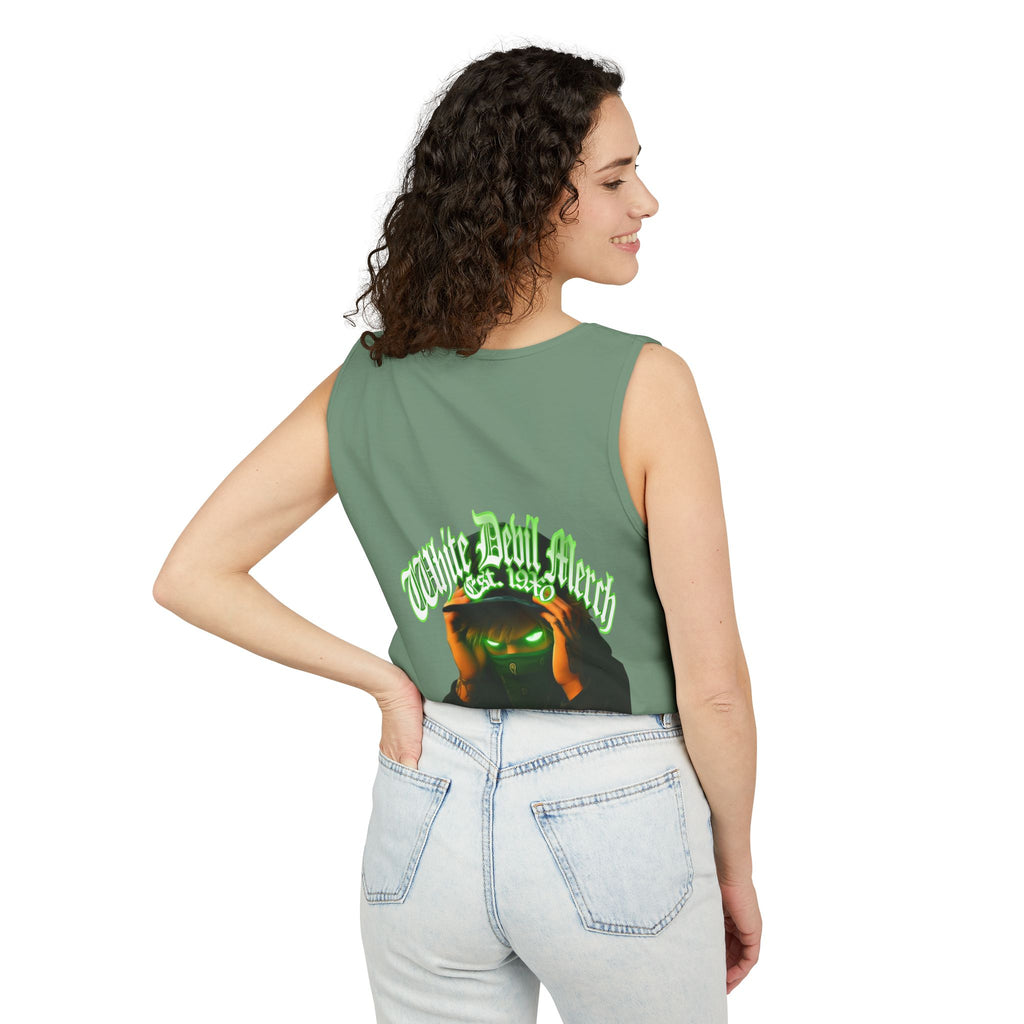 Tank Top White Gorilla Wife Beater Tank Unisex Garment-Dyed Collection