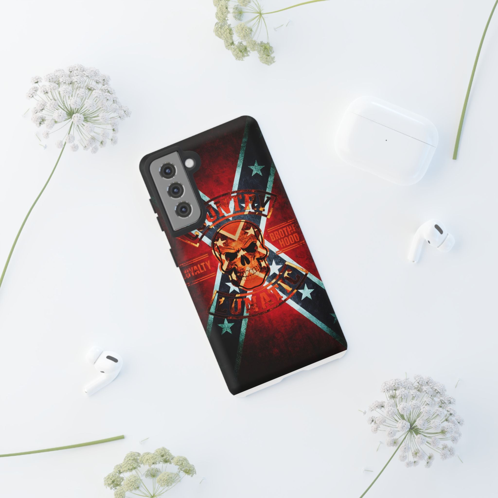 Phone Case - The Rebel Country Lunatic Tough Case