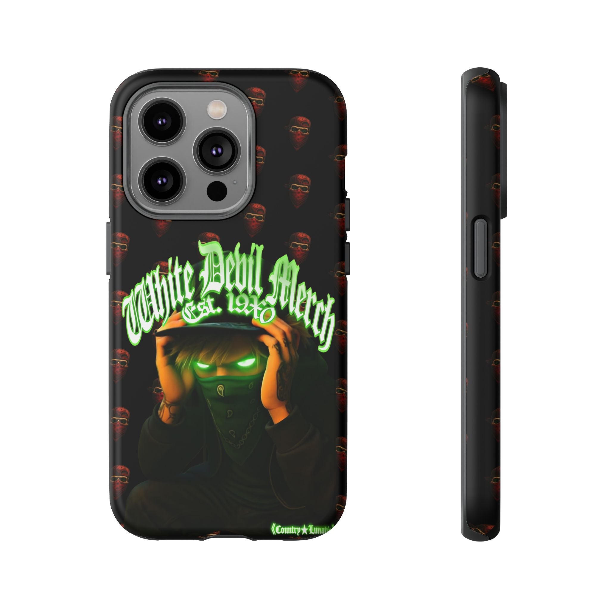 Copy of Copy of Phone Cases - White Devil Merch Collection for iPhones and Google Phones