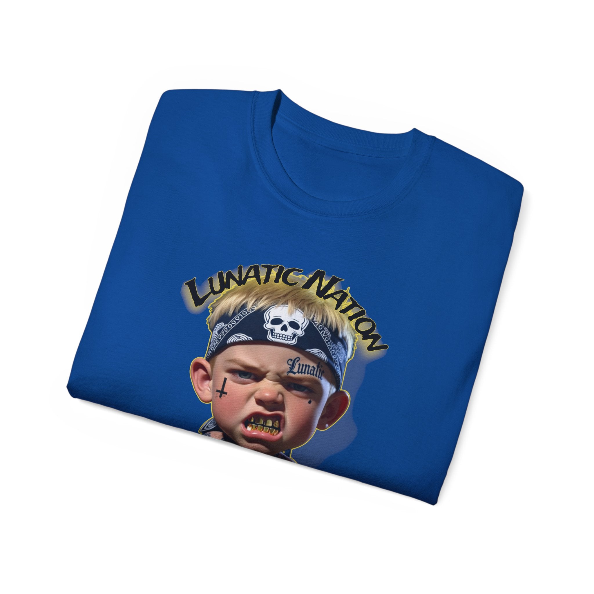 Country Lunatic Band Tee — "Lunatic Nation" Independent Records Shirt