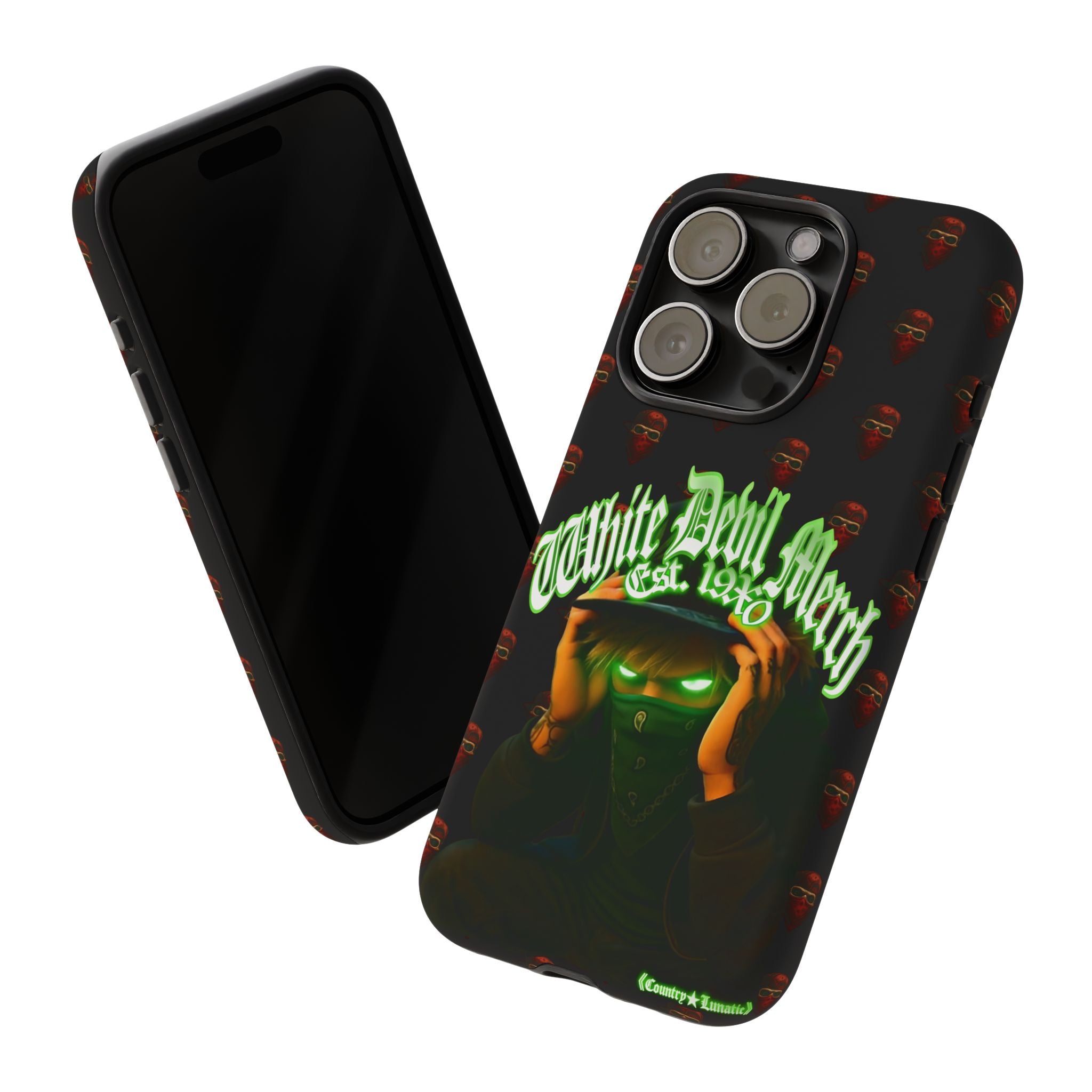 Phone Cases - White Devil Merch Collection for iPhones and Google Phones